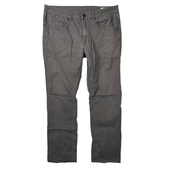 Diesel Sam-X Slim Straight Stretch Denim Jeans Gray Black Mens 34x32 - Picture 1 of 7